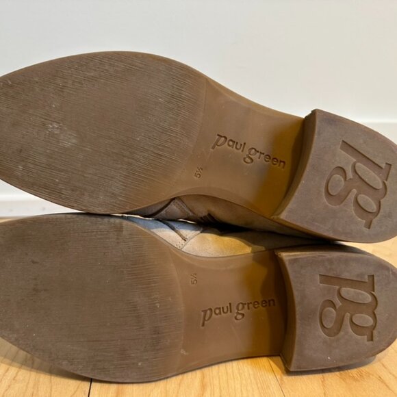 Paul Green "Anne" Suede Ankle Boots, Size 8 - Picture 7 of 7